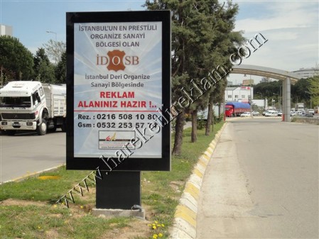 Raket pano Raket reklam panosu